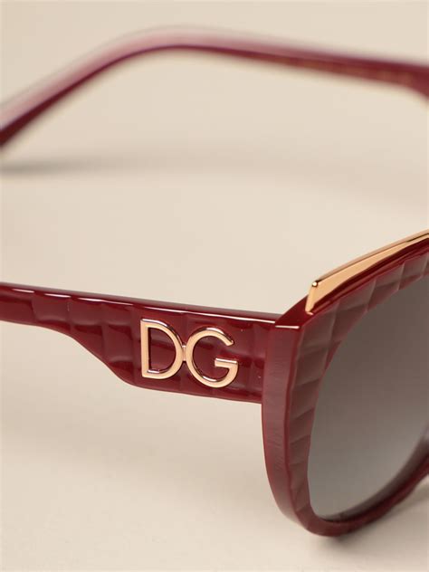 dolce & gabbana brille damen rot